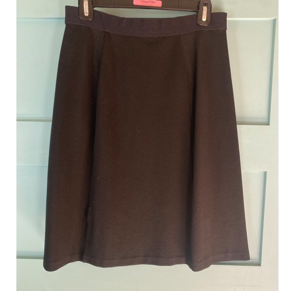 Lilla P Black A-line skirt